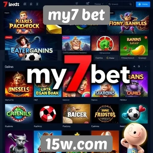 Variedade de jogos oferecidos pela my7 bet