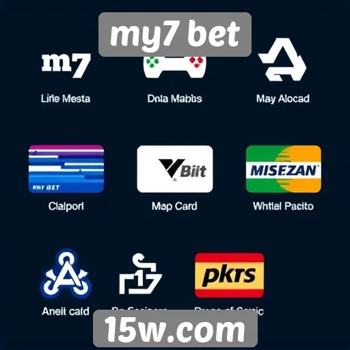 Métodos de pagamento disponíveis no my7 bet